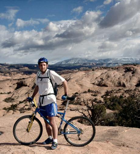 Biking in Moab